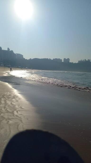 Apto Praia Do Tombo Guaruja Bagian luar foto